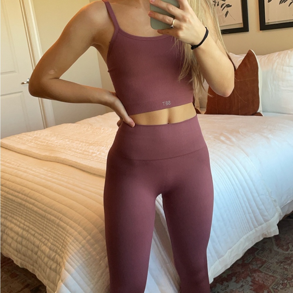 Set active tank legging set
